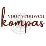 Logo van het online platform Kompasvoorvrouwen.nl - een plek om de cliënt aan de juiste therapeut te verbinden in de regio