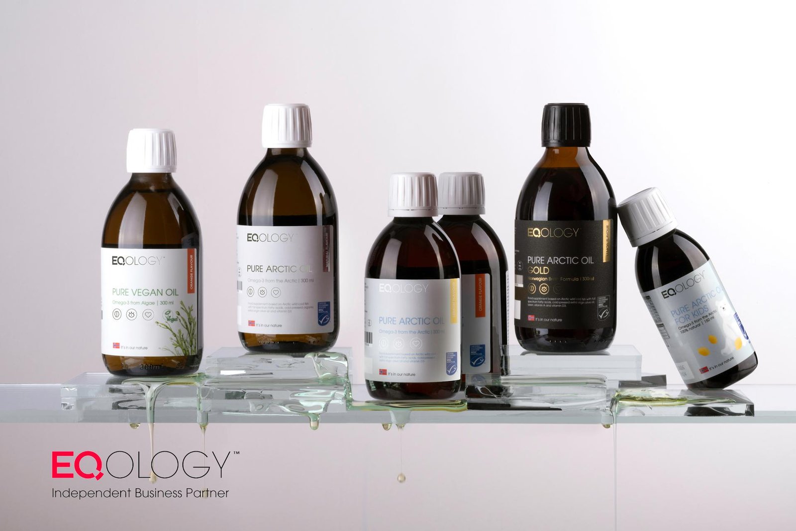 Natuurlijke supplementen - Pure arctic oil varianten van Eqology